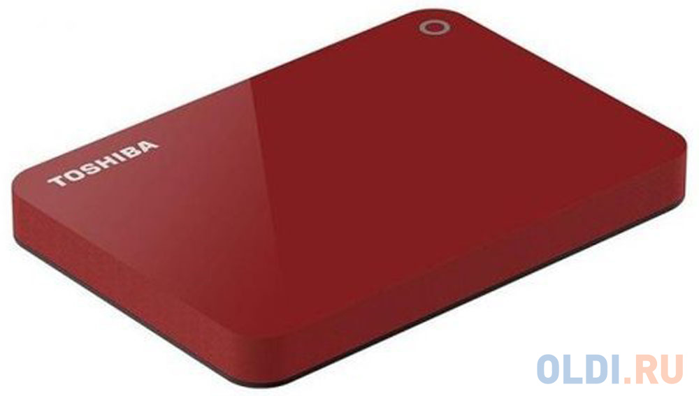 

Накопитель на жестком магнитном диске Toshiba Внешний жесткий диск TOSHIBA HDTC940ER3CA Canvio Advance 4ТБ 2.5" USB 3.0 красный