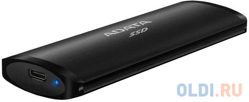 Внешний SSD диск 1.8&quot; 1 Tb USB 3.2 A-Data SE760 Black черный Вид№2