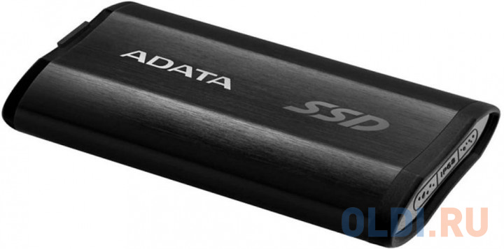 1.8" 1TB ADATA SE800 Black External SSD ASE800-1TU32G2-CBK USB 3.2 Gen 2 Type-C, 1000R, USB 3.2 Type-C to C cable,USB 3.2 Type-C to A cable, Quick Start Guide, Tough-IP68 dustproof and waterproof, Military-Grade shockproof, RTL  (771496), цвет черный - фото 2