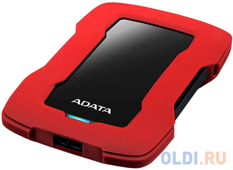 Внешний жесткий диск 1Tb Adata USB 3.1 1Tb AHD330-1TU31-CRD HD330 DashDrive Durable 2.5