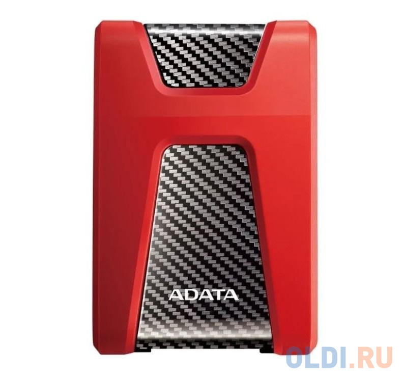 Внешний жесткий диск 1Tb Adata USB 3.1 AHD650-1TU31-CRD HD650 2.5 красный