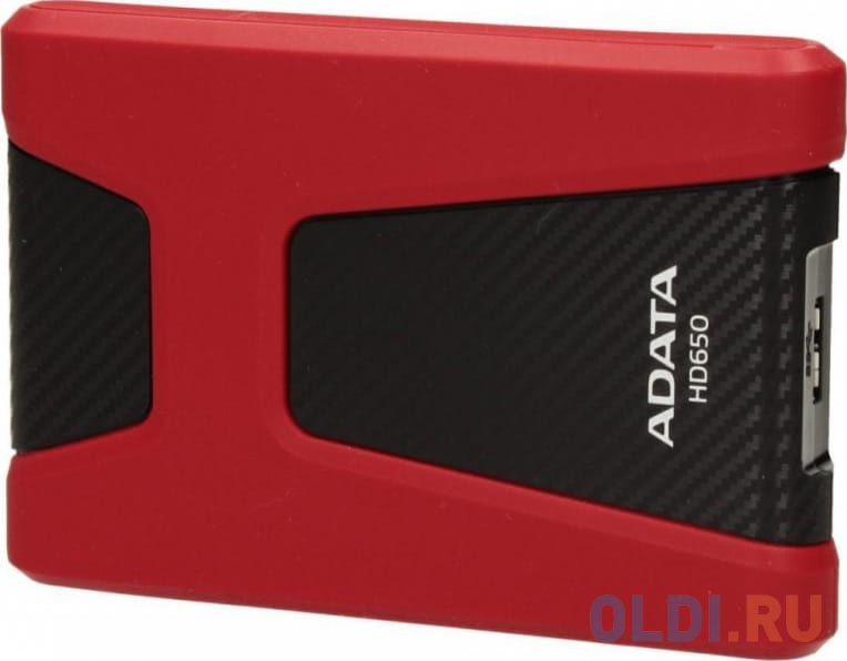 Внешний жесткий диск 1Tb Adata USB 3.1 AHD650-1TU31-CRD HD650 2.5