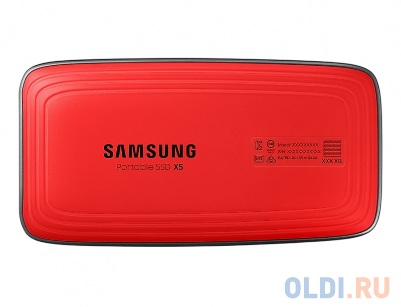 Внешний твердотельный накопитель SSD 500GB Samsung X5 (Thunderbolt 3) (MU-PB500B/WW) от OLDI