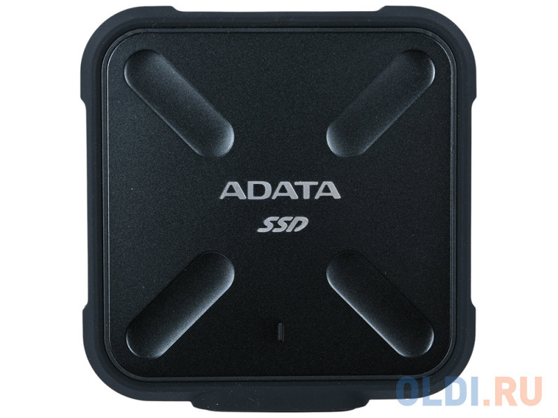 Внешний жесткий диск 1Tb SSD Adata SD700 Series ASD700-1TU31-CBK черный (USB3.1, 440/430Mbs, 3D TLC, 84х14х84mm, 80g) - фото 5