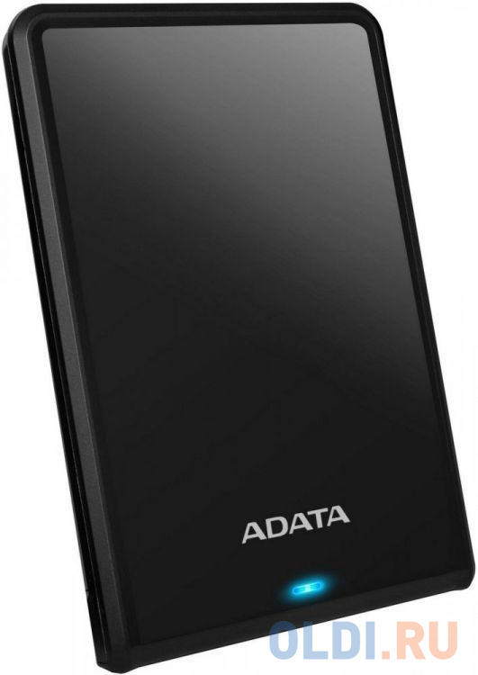 Внешний жесткий диск 1Tb Adata USB 3.1 AHV620S-1TU31-CBK HV620S Slim 2.5
