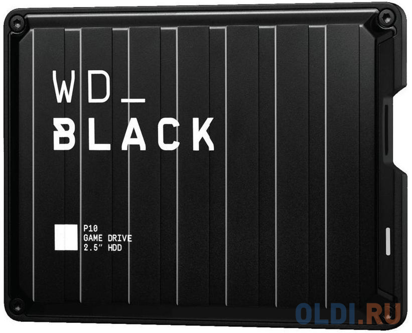 Внешний жесткий диск 2.5" 2 Tb USB 3.2 Gen1 Western Digital WD P10 черный WDBA2W0020BBK-WESN - фото 3