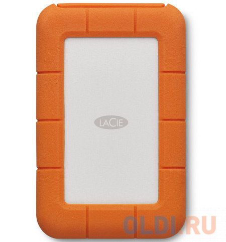 

Внешний жесткий диск 2.5" Thunderbolt USB C 5Tb Lacie Rugged STFS5000800 оранжевый