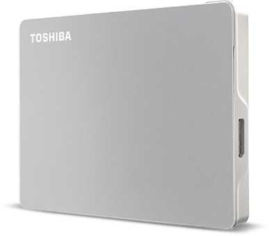 Внешний жесткий диск 2.5" 1 Tb USB 3.0 Toshiba Canvio Flex Silver HDTX110ESCAA серебристый фото