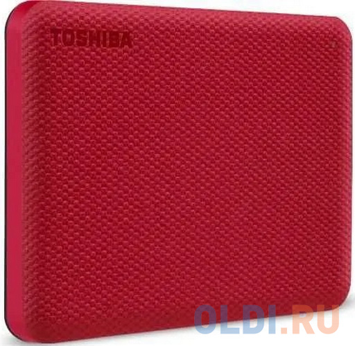Жесткий диск Toshiba USB 3.0 1Tb HDTCA10ER3AA Canvio Advance 2.5" красный фото