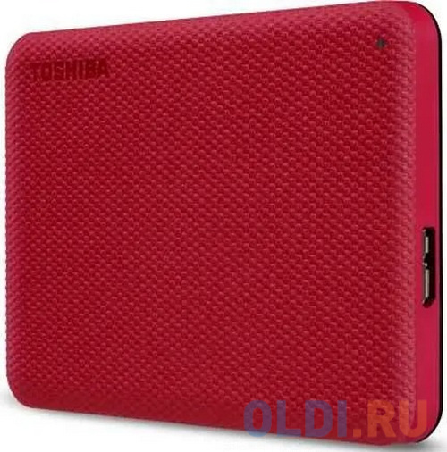 Жесткий диск Toshiba USB 3.0 1Tb HDTCA10ER3AA Canvio Advance 2.5" красный фото