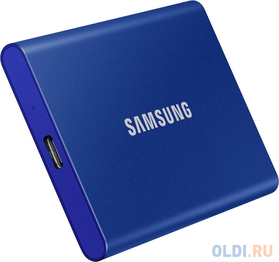 Внешний SSD диск 1.8&quot; 2 Tb USB Type-C Samsung MU-PC2T0H/WW синий Вид№4