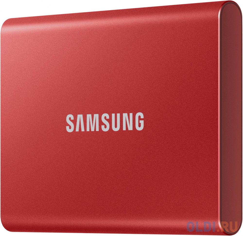 Внешний SSD диск 1.8" 2 Tb USB Type-C Samsung MU-PC2T0R/WW красный фото