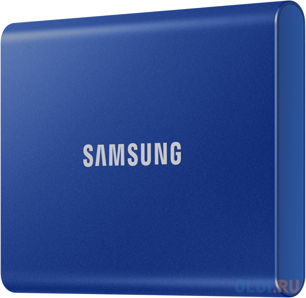 Внешний накопитель SSD Samsung 500Gb T7, 1.8&quot;, USB 3.2/Type-C, синий (MU-PC500H/WW) Вид№3