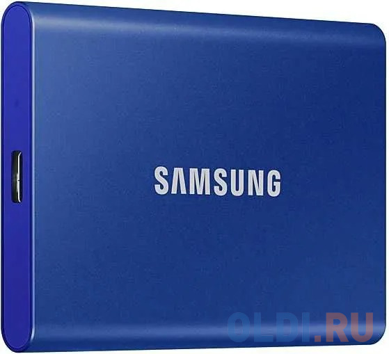 Жесткий диск SSD Samsung 1TB T7 Touch, USB Type-C, R/W 1000/1050MB/s, Blue MU-PC1T0H/WW Вид№3