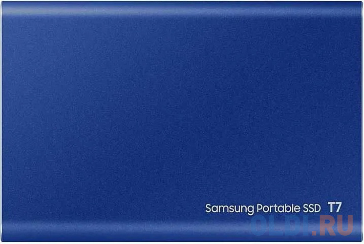 Жесткий диск SSD Samsung 1TB T7 Touch, USB Type-C, R/W 1000/1050MB/s, Blue MU-PC1T0H/WW Вид№4