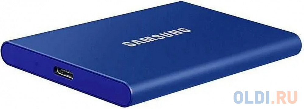 Жесткий диск SSD Samsung 1TB T7 Touch, USB Type-C, R/W 1000/1050MB/s, Blue MU-PC1T0H/WW Вид№6