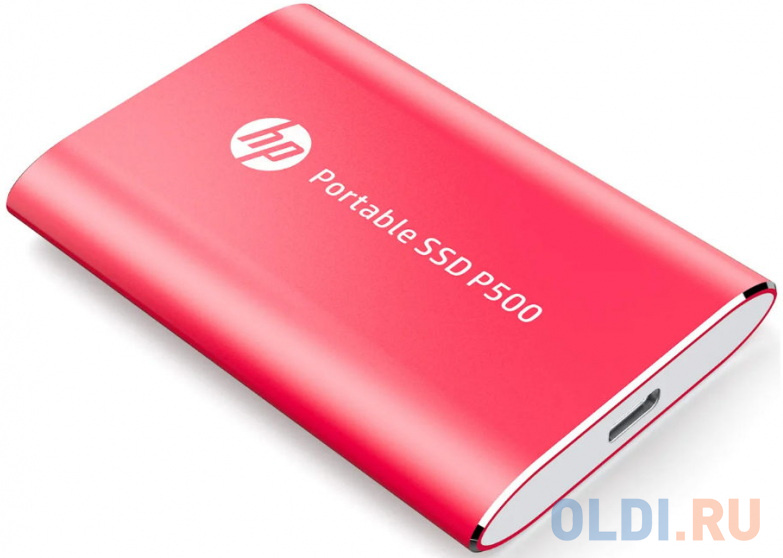Внешний SSD диск 2.5" 120 Gb USB Type-C USB 3.2 Gen 2 HP P500 красный фото