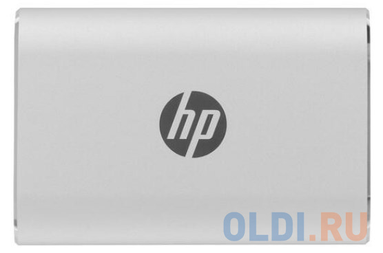Портативный твердотельный накопитель HP P500, USB 3.2 gen.2 / USB Type-C / USB Type-A, OTG, 120 ГБ, R370/W110, серебряный 7PD48AA#ABB - фото 1
