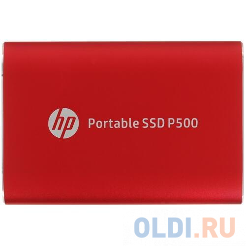 Внешний SSD диск 2.5" 500 Gb USB Type-C USB 3.2 Gen 2 HP P500 красный 7PD53AA#ABB - фото 2
