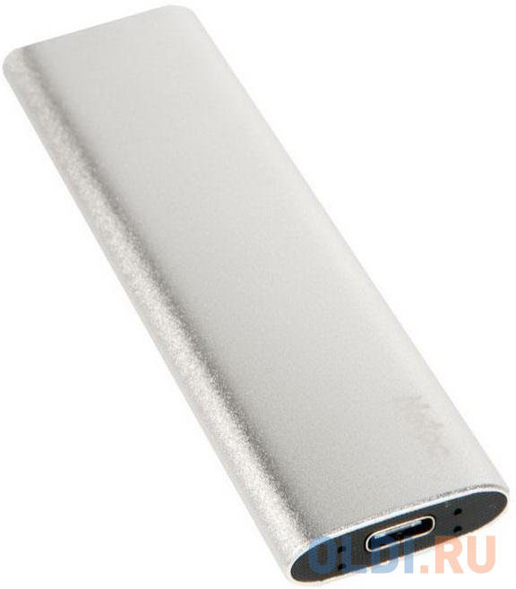 Твердотельный накопитель SSD External Netac 500Gb Z SLIM (USB3.2, up to 520/480MBs, 100х29.5х9mm, Aluminium), цвет серебристый, размер 100х29.5х9 мм NT01ZSLIM-500G-32SL - фото 1
