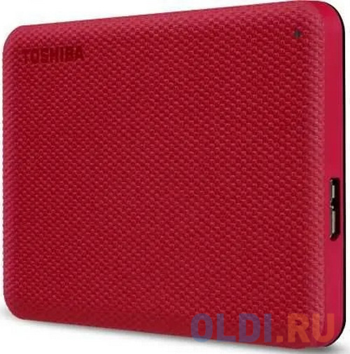 Внешний жесткий диск 2.5" 2 Tb USB 3.1 Toshiba Canvio Advance красный
