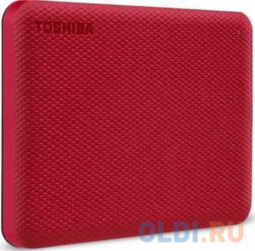 Внешний жесткий диск 2.5&quot; 2 Tb USB 3.1 Toshiba Canvio Advance красный Вид№4