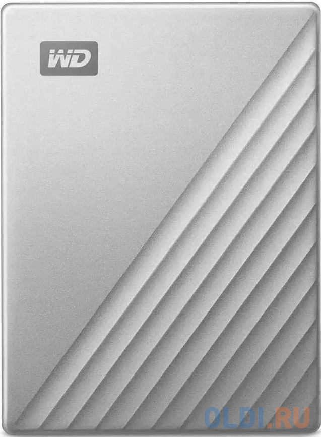 Внешний жесткий диск 2.5" 1 Tb USB Type-C Western Digital My Passport Ultra серебристый WDBC3C0010BSL-WESN