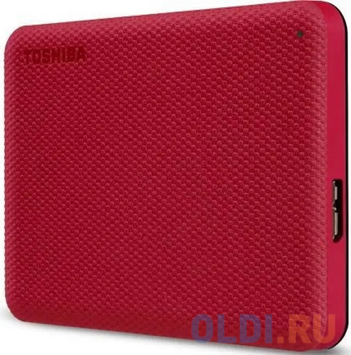 Внешний жесткий диск 2.5" 4 Tb USB 3.1 Toshiba Canvio Advance красный фото