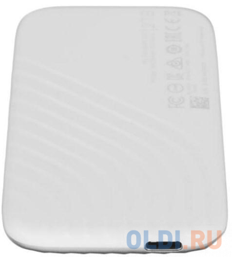 SSD жесткий диск USB-C 2TB EXT. WDBAGF0020BSL-WESN WDC, цвет серебристый, размер ДхШхТ 100,08х55,12х8,89 мм My Passport - фото 3