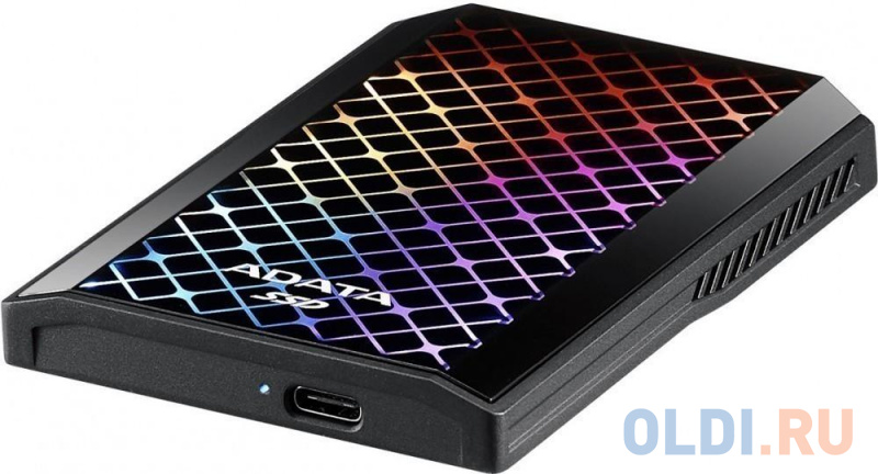Внешний SSD диск 2.5" 2 Tb USB Type-C A-Data ASE900G-2TU32G2-CBK черный фото