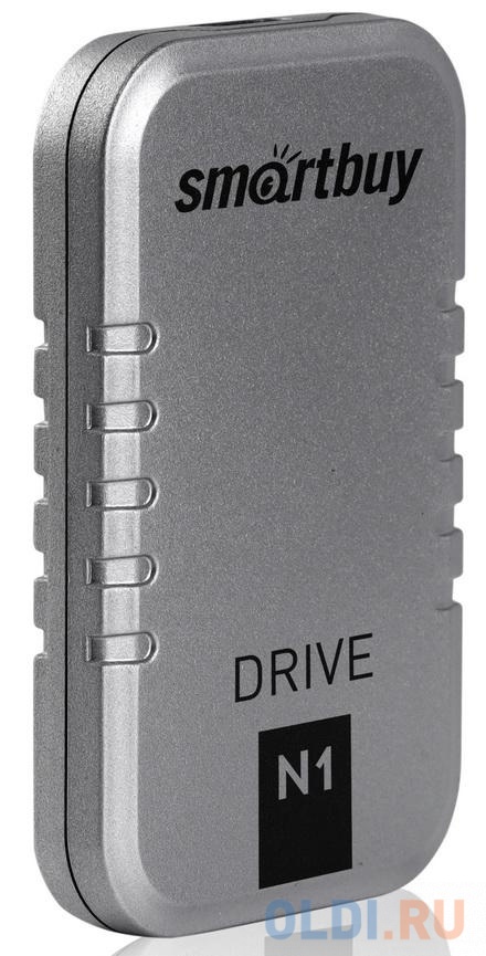 Smartbuy SSD N1 Drive 128Gb USB 3.1 SB128GB-N1S-U31C, silver, цвет серебристый, размер 40 x 9 x 65 мм N1 Drive  SB128GB-N1S-U31C - фото 2