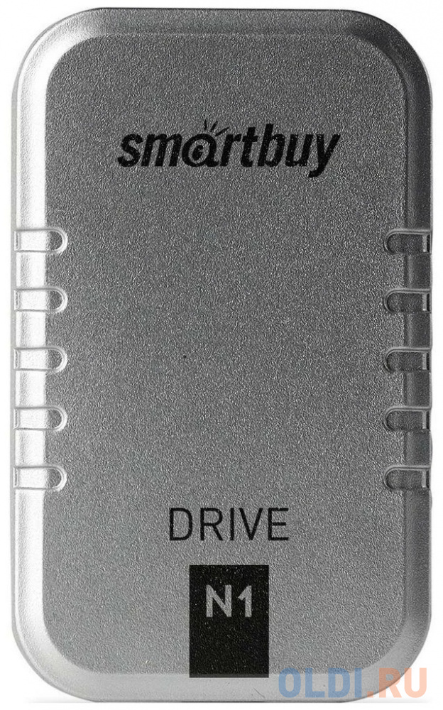Smartbuy SSD N1 Drive 256Gb USB 3.1 SB256GB-N1S-U31C, silver - фото 1