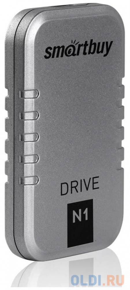 Smartbuy SSD N1 Drive 256Gb USB 3.1 SB256GB-N1S-U31C, silver - фото 3