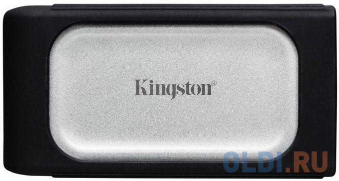 Внешний SSD диск 1.8" 2 Tb USB 3.2 Gen 2 Kingston XS2000 Portable серебристый SXS2000/2000G фото