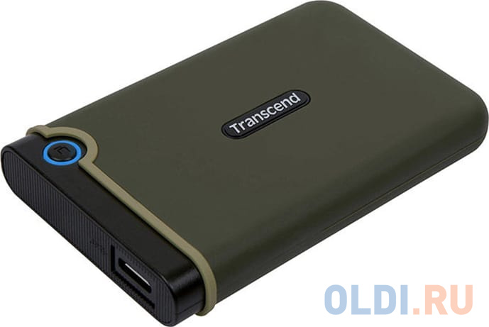 Внешний жесткий диск 2.5&quot; 2 Tb USB 3.1 Transcend StoreJet 25M3G TS2TSJ25M3G зеленый Вид№2