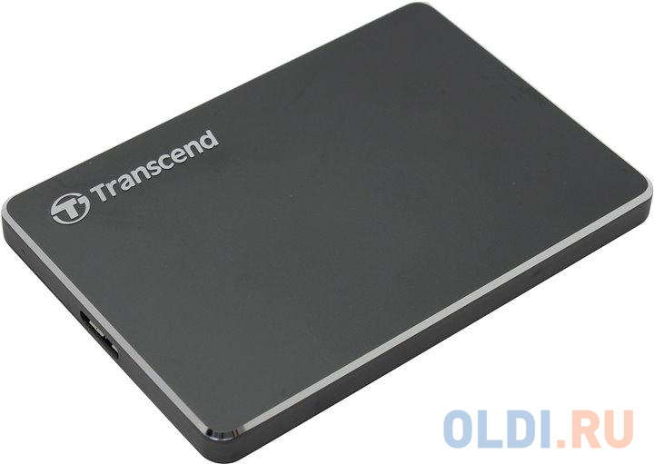 Внешний жесткий диск 2.5" USB3.0 2 Tb Transcend StoreJet 25 TS2TSJ25C3N серый