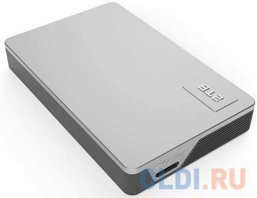 Внешний жесткий диск 2.5" 2 Tb USB 3.0 Netac NT05K338N-002T-30SL серебристый серый, размер 124 x 19 x 78 мм - фото 3