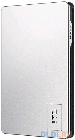 Внешний жесткий диск 2.5&quot; 4 Tb USB 3.0 Netac K338 серебристый Вид№2