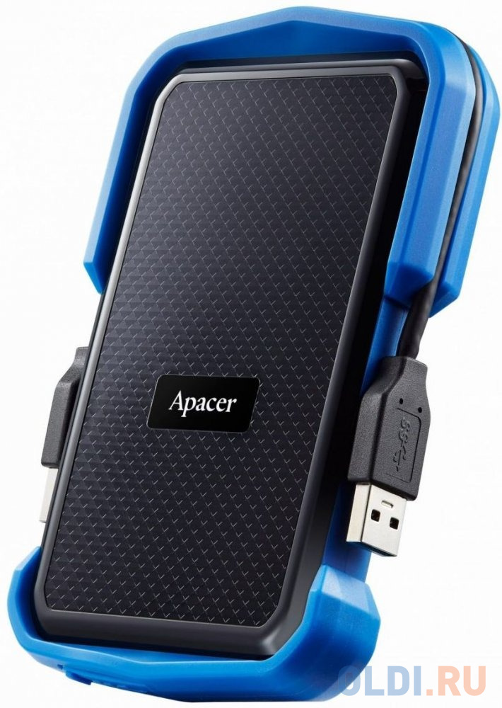 2.5&quot; 2TB Apacer AC631 AP2TBAC631U-1 USB 3.1, IP55, Win/Mac/Linux, Military Grade, Black/Blue, Retail