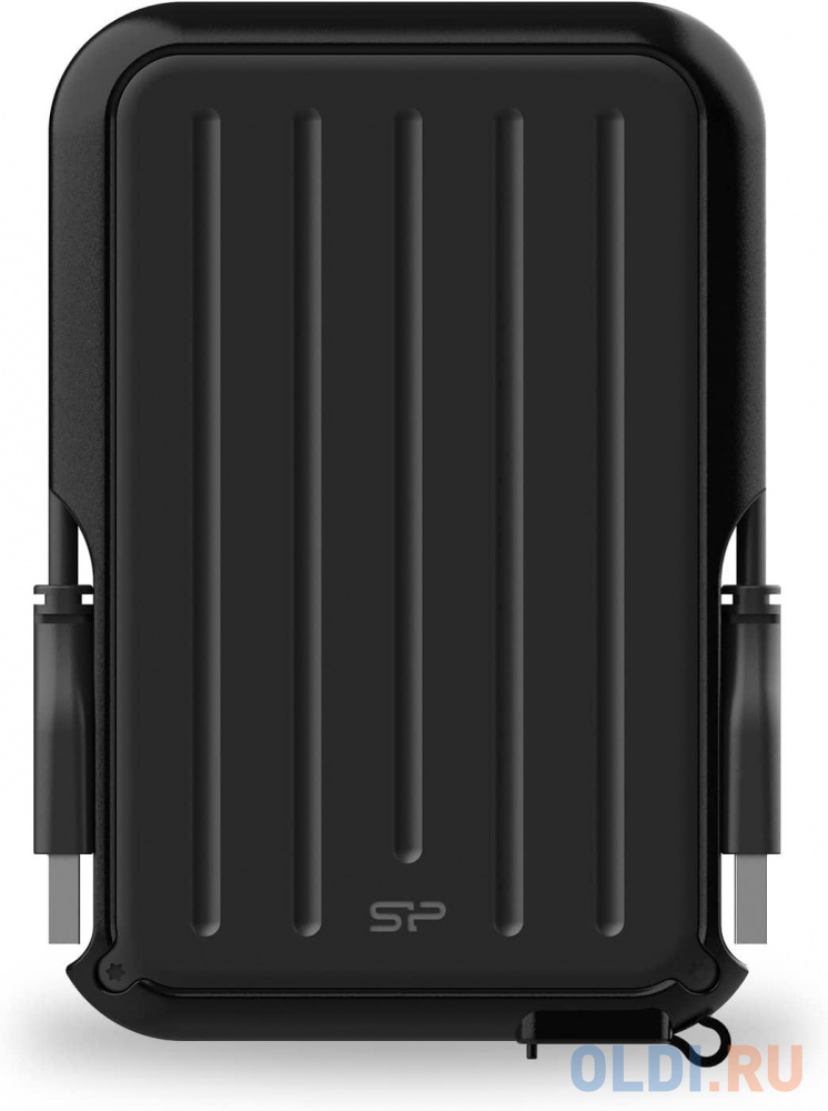 Жесткий диск Silicon Power USB 3.0 1Tb SP010TBPHD66SS3K Armor A66 2.5" черный - фото 1