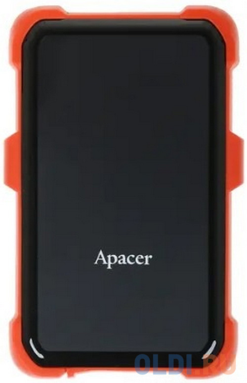 2.5&quot; 2TB Apacer AC630 AP2TBAC630T-1 USB 3.1, IP55, Win/Mac/Linux, Military Grade, Black/Orange, Retail (914958)