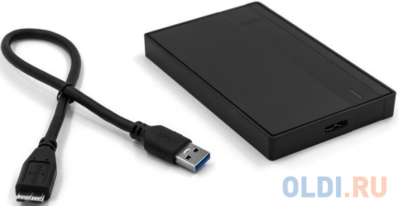 Внешний жесткий диск 2.5" 1 Tb USB 3.0 Mirex Uley Dark черный фото