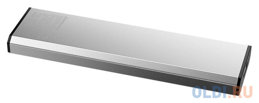 Внешний SSD диск 1.8" 128 Gb USB 2.0 Digma RUN X серебристый, размер 29х102х10 мм - фото 2