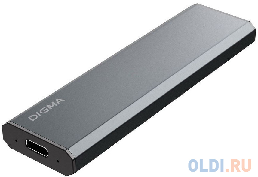 Накопитель SSD Digma USB 3.2 1Tb DGSM8001T1MGG MEGA X 1.8" темно-серый, размер 29х102х10 мм