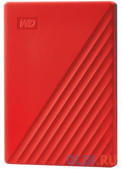 Внешний жесткий диск 2.5" 5 Tb USB 3.2 Gen1 Western Digital WD My Passport красный Внешний жесткий диск 2.5" 5 Tb USB 3.2 Gen1 Western Digital WD My Passport красный фото