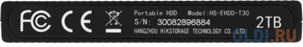 Внешний диск HDD  Hikvision T30 HS-EHDD-T30 2T Black, 2ТБ, черный - фото 9