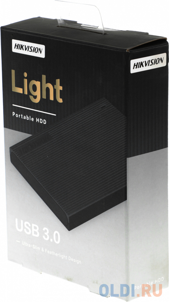 Внешний диск HDD  Hikvision T30 HS-EHDD-T30 2T Black, 2ТБ, черный - фото 2