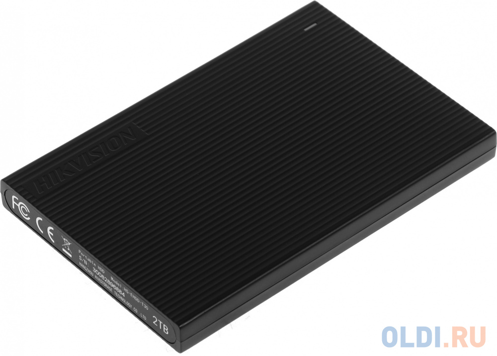 Внешний диск HDD  Hikvision T30 HS-EHDD-T30 2T Black, 2ТБ, черный Вид№7