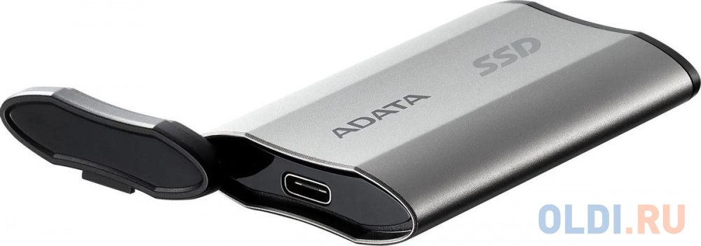 Внешний накопитель SSD ADATA 2Tb SD810 USB Type-C (2000/2000 Mb/s) metal case grey (SD810-2000G-CSG) Вид№7