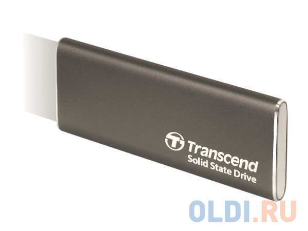 Накопитель SSD Transcend USB-C 1TB TS1TESD265C серый Вид№5